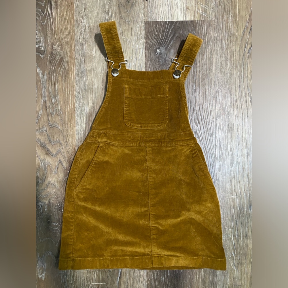 J Crew - Crewcuts Golden Brown Girls Corduroy Jumper